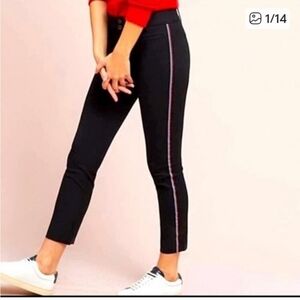 Anthropologie Black Ankle Pants, Size 10